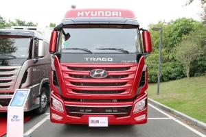 現(xiàn)代商用車(chē) 創(chuàng)虎XCIENT重卡 440馬力 8X4 9.4米 國(guó)五 欄板載貨車(chē)(3.667速比)(CHM1310KPQ80V)