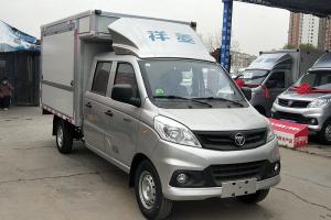 福田 祥菱V 1.6L 122馬力 汽油 2.3米 國(guó)六 雙排翼開(kāi)啟廂式微卡(BJ5030XYK4AV6-01)