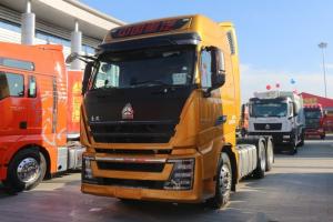 中國重汽 HOWO T7H重卡 460馬力 6X4 LNG 國六 AMT自動擋牽引車(ZZ4257V384HF1LB)