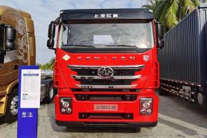 上汽紅巖 杰獅C6重卡 標(biāo)載版 440馬力 6X4 LNG 國六 牽引車(平頂)(CQ4257HD12384T)