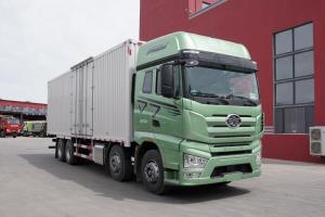 一汽解放 J7重卡 560馬力 8X4 9.5米 國(guó)六 AMT自動(dòng)擋廂式載貨車(chē)(CA5310XXYP77K24T4E6)