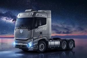 福田 歐曼銀河 基本型 580馬力 6X4 國(guó)六 AMT自動(dòng)擋牽引車(帶緩速器)(BJ4259Y6DHL-12)