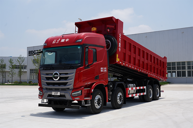 北汽重卡 追夢(mèng) 440馬力 8×4 國(guó)六 7.4米 砂石料自卸車（BJ3310D6DP-02） 