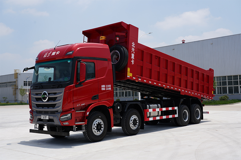 北汽重卡 追夢 490馬力 8×4 國六 8.4米 砂石料自卸車（BJ3310D6DP-03）