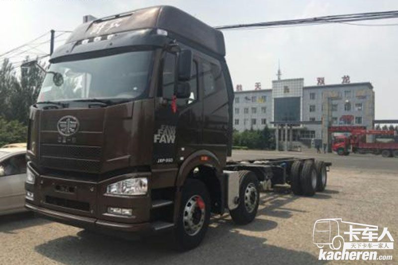 一汽解放 J6P重卡 綠通版 390馬力 8X4 9.5米 國(guó)五欄板載貨車(CA1310P66K2L7T4E5)
