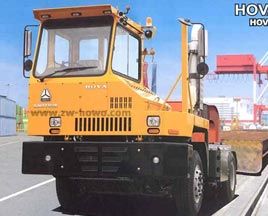 中國重汽特種車右置碼頭車實現出口新突破