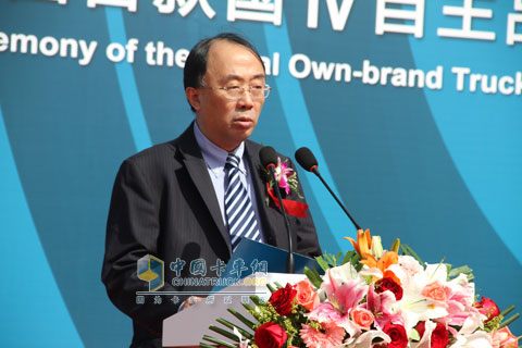 福田汽車集團副總經(jīng)理吳越俊