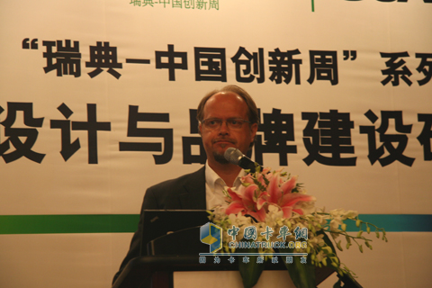 斯堪尼亞工業(yè)設計部總監(jiān)克里斯托弗漢森