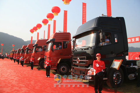 東風(fēng)商用車新基地建成后將主要生產(chǎn)東風(fēng)天龍平臺(tái)重卡