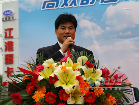 安徽江淮汽車股份有限公司商用車重卡營銷公司副總經理唐昊