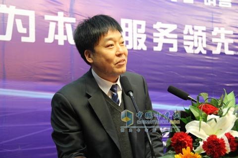 陜汽集團副總經(jīng)理、寶華公司董事長魏永向