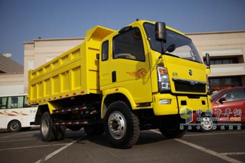 中國重汽黃河輕卡自卸車