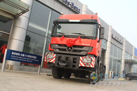 即將交付的梅賽德斯-奔馳ActrosSLT4160重型牽引車(chē)